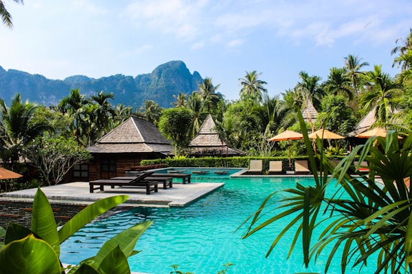 Resort pool Bali